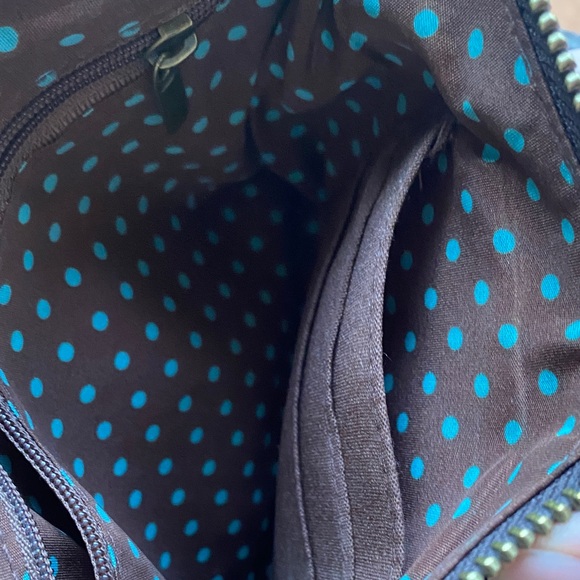 Chala Nautical Anchor Crossbody Bag - Blue and Brown GUC - Picture 5 of 8